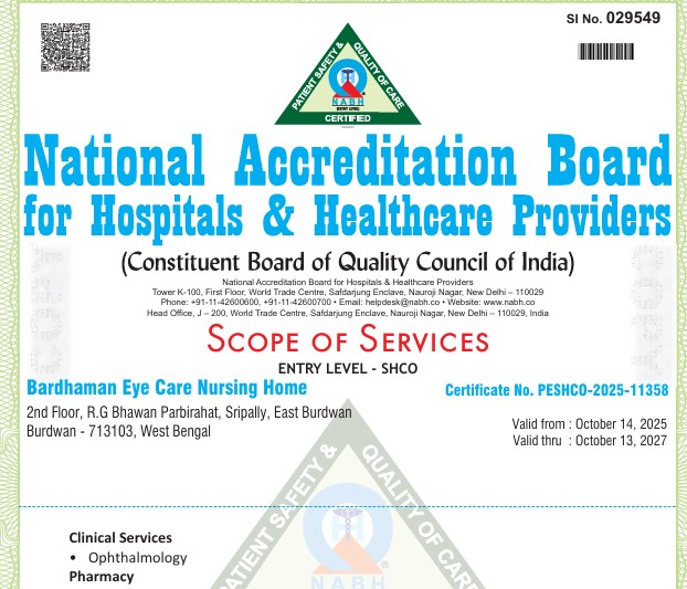 NABH Certificate